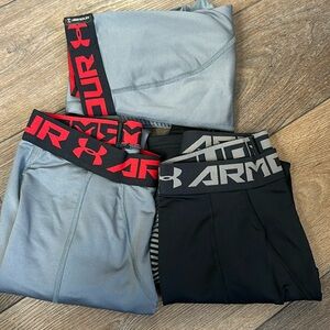 Under Armor Boys Compression Tights, Cold Gear